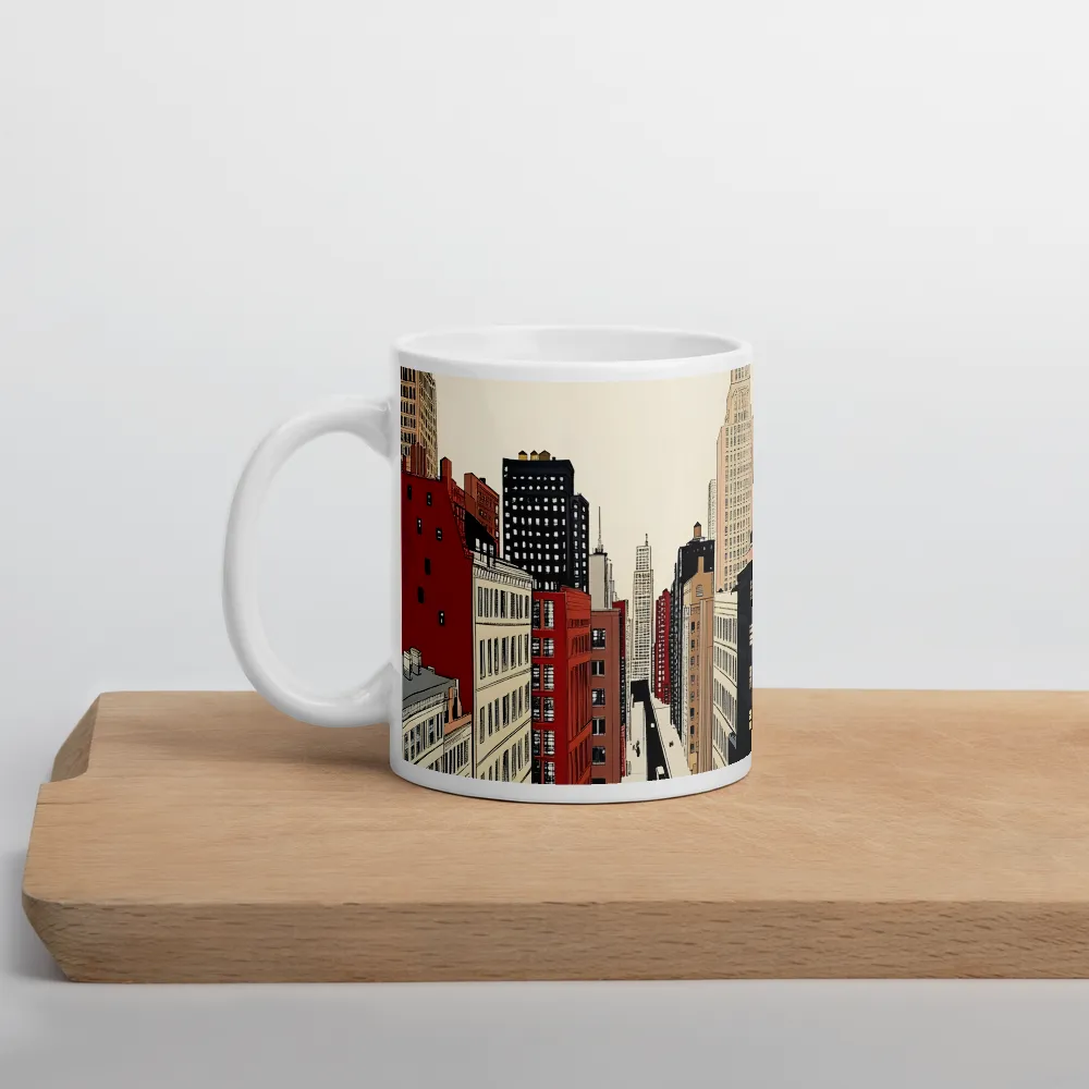 Urban Shadows | Mug with White inside | 11 oz