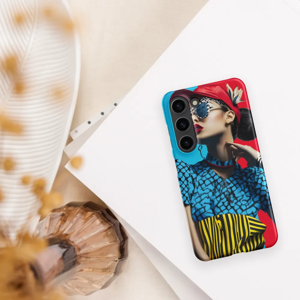 Confident Style: A Modern Fashion Statement | Phone Case |  S23 | Snap Case | Matte