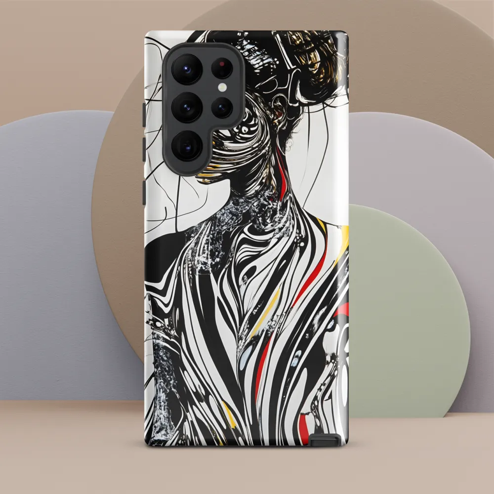 Whispers of the Abstract | Phone Case |  S22 Ultra | Tough Case | Glossy