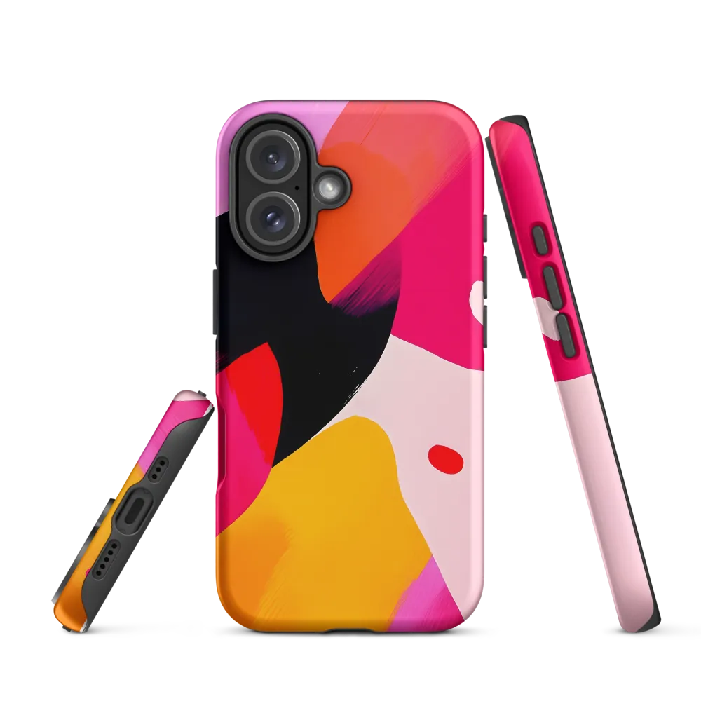 Playful Interplay of Colors | Phone Case |  16 | Tough Case | Matte