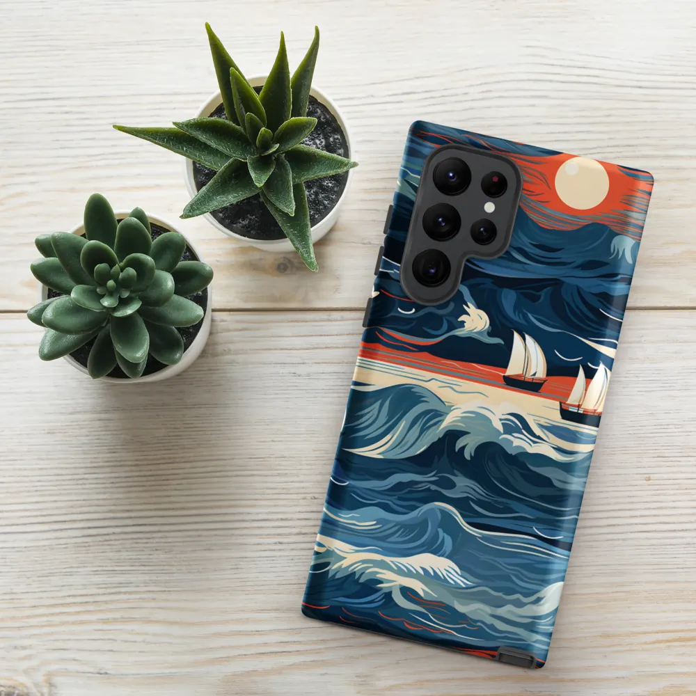 Ocean Whispers: A Voyage at Dusk