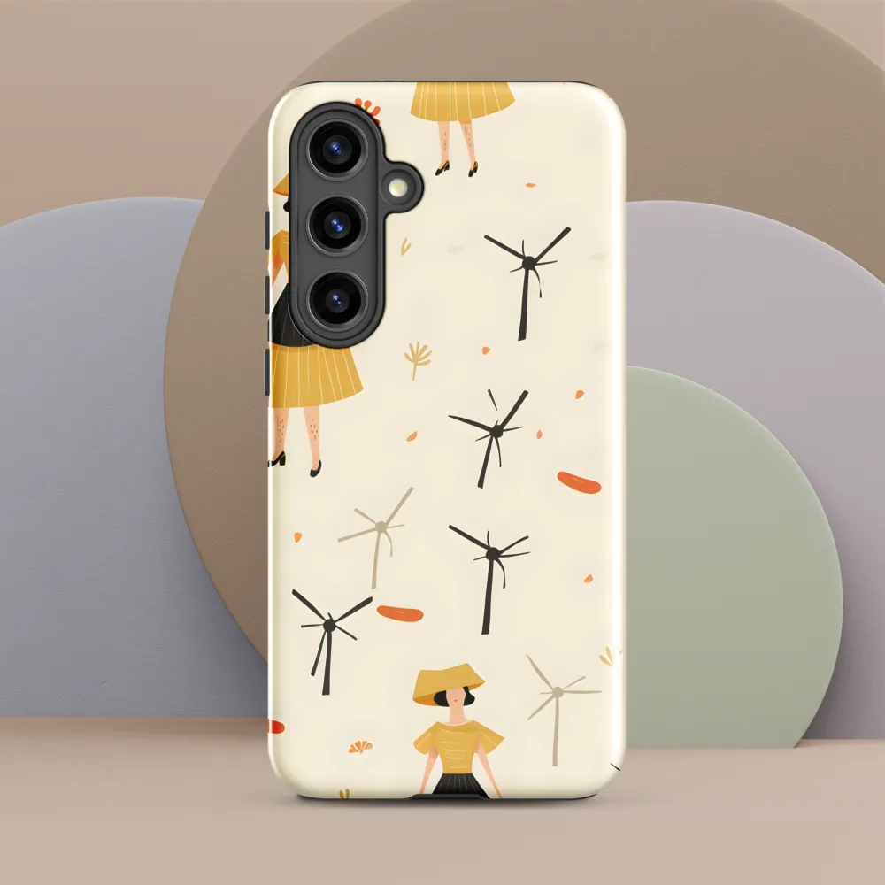 Whimsical Patterns of Nature and Femininity