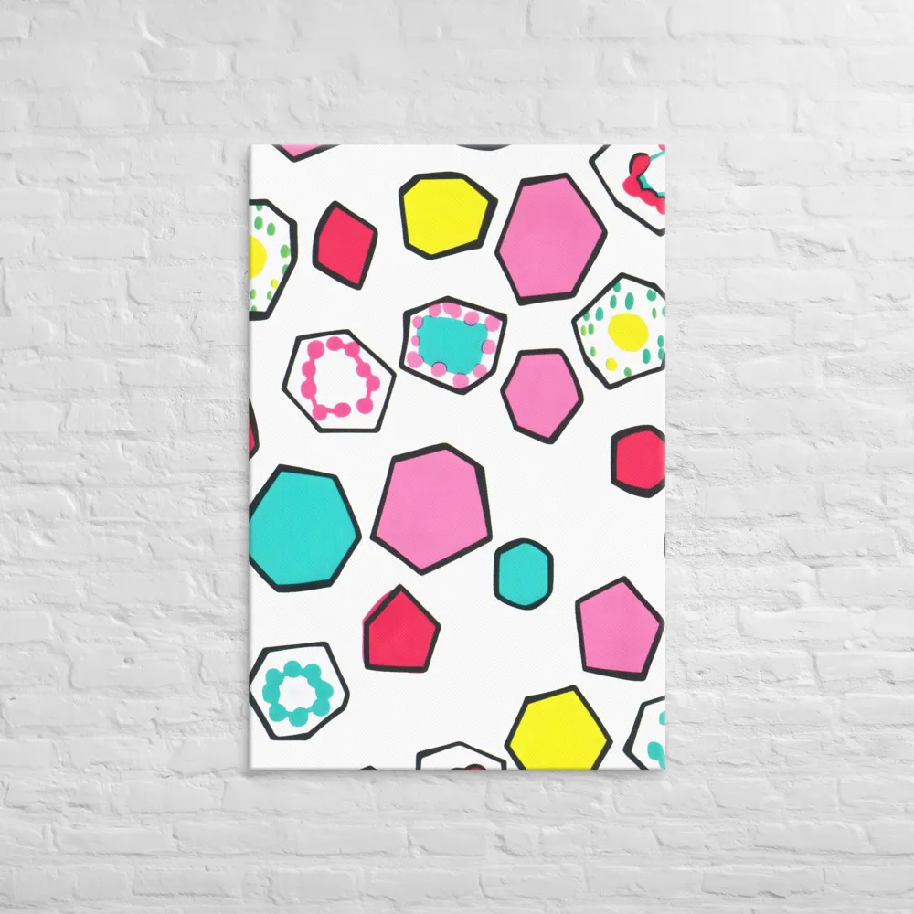 Playful Geometry | Canvas | 32″×48″