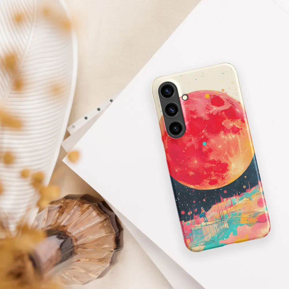 Crimson Dreams: A Lunar Exploration