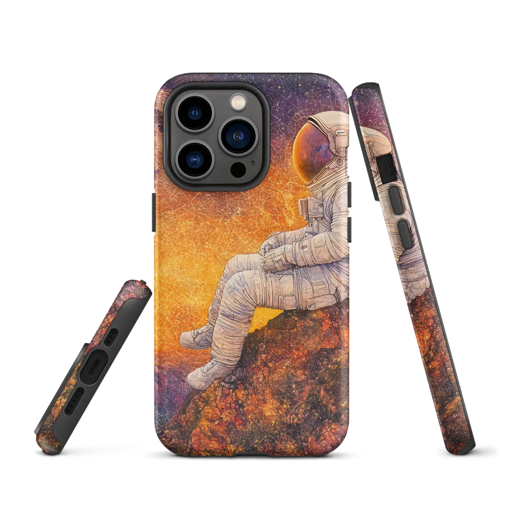 Cosmic Contemplation | Phone Case |  13 Pro | Tough Case | Matte