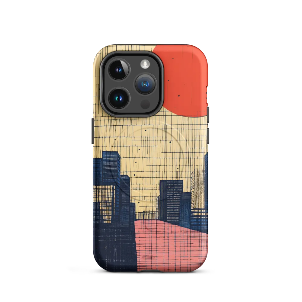 Urban Echoes: A Minimalist Cityscape