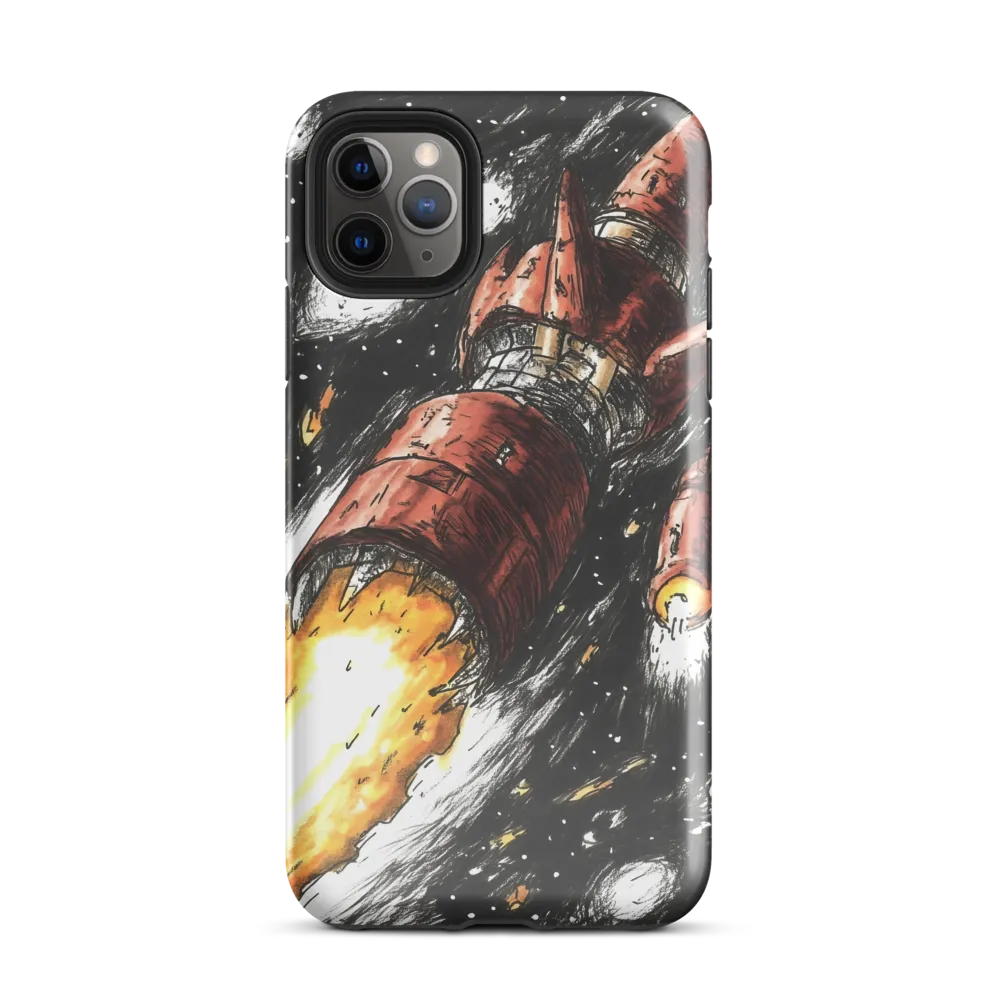 Ignition in the Abyss | Phone Case |  11 Pro Max | Tough Case | Glossy