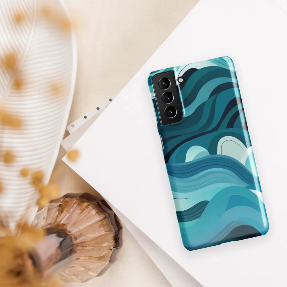 Ebb and Flow | Phone Case |  S21 Plus | Snap Case | Glossy