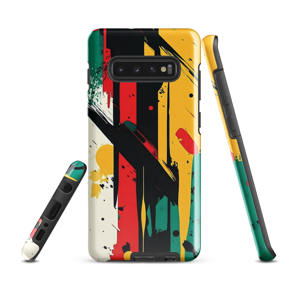 Dynamic Rhythm of Color | Phone Case |  S10 Plus | Tough Case | Glossy