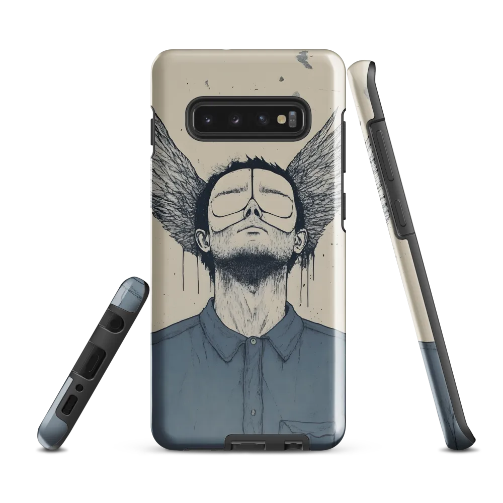 Wings of Reflection | Phone Case |  S10 Plus | Tough Case | Glossy