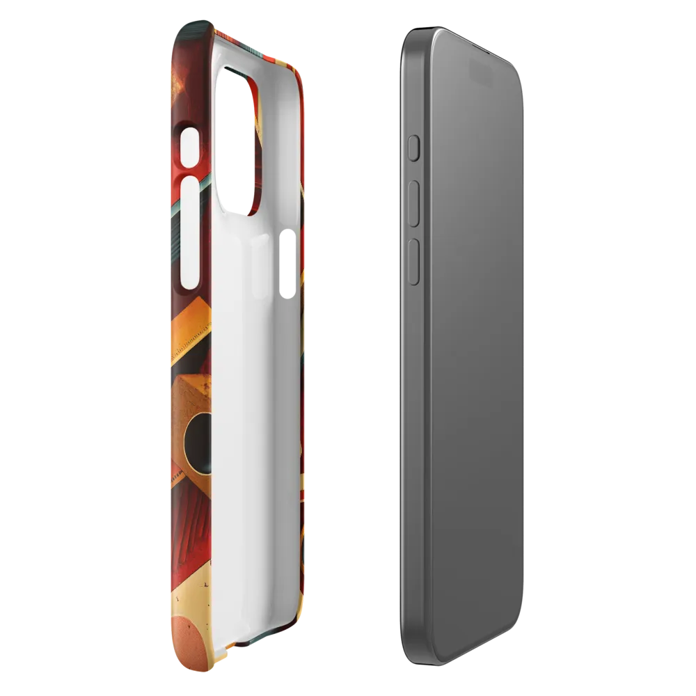 Geometric Harmony | Phone Case |  15 Pro Max | Snap Case | Glossy