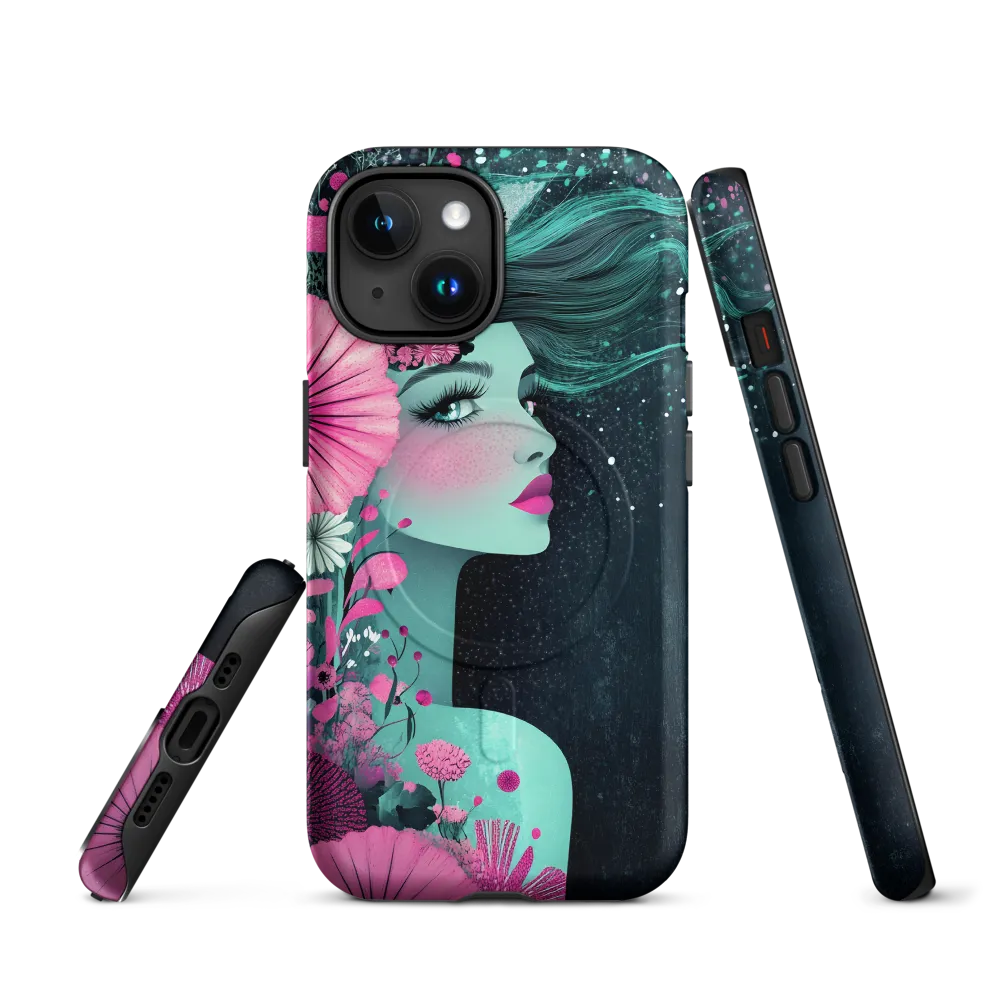 Floral Harmony: Portrait of Serenity