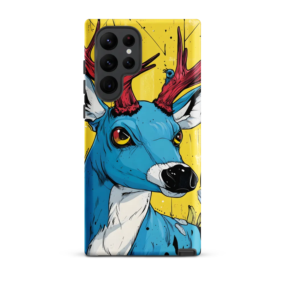Vivid Antlers: A Modern Take on Nature