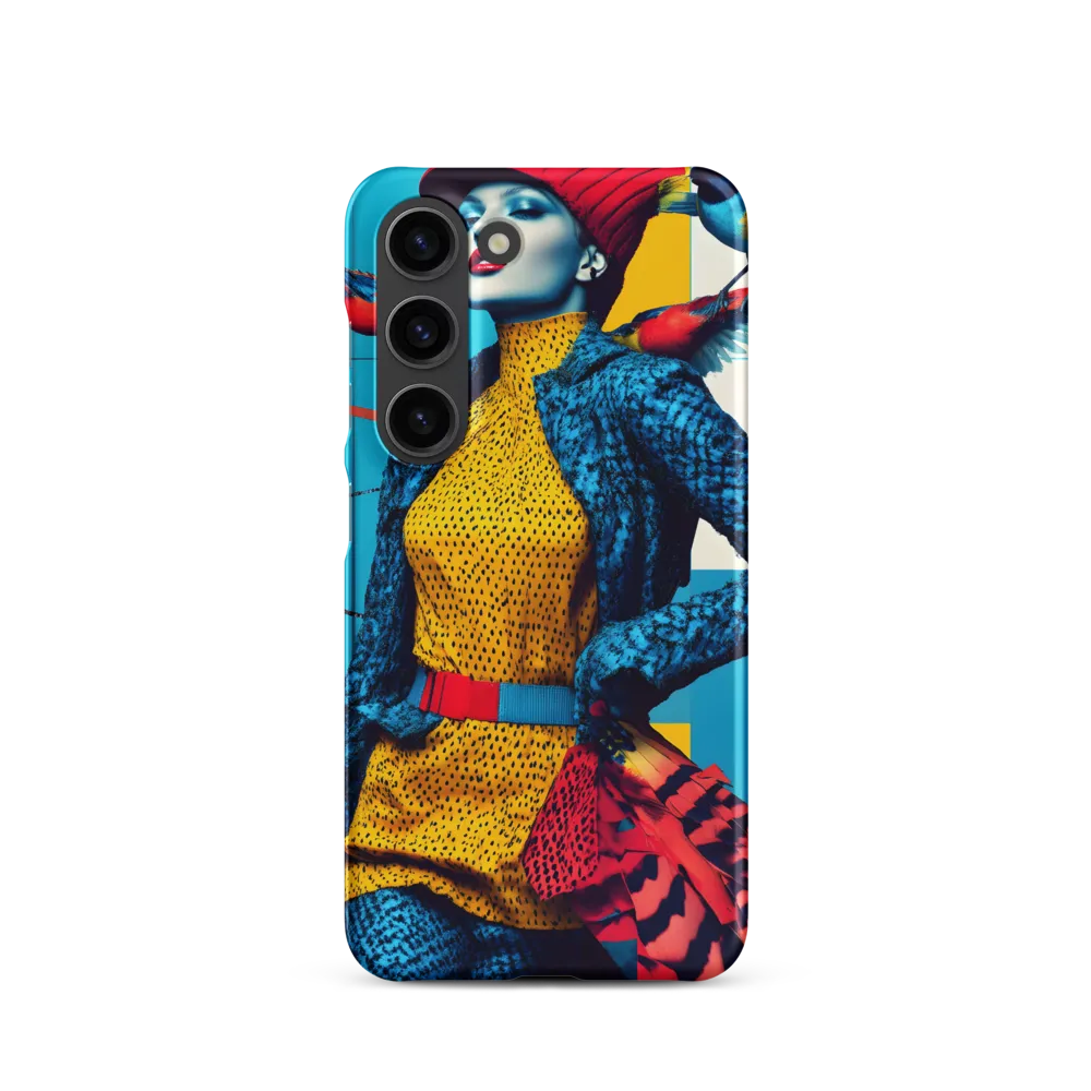 Vibrant Fusion of Nature and Fashion