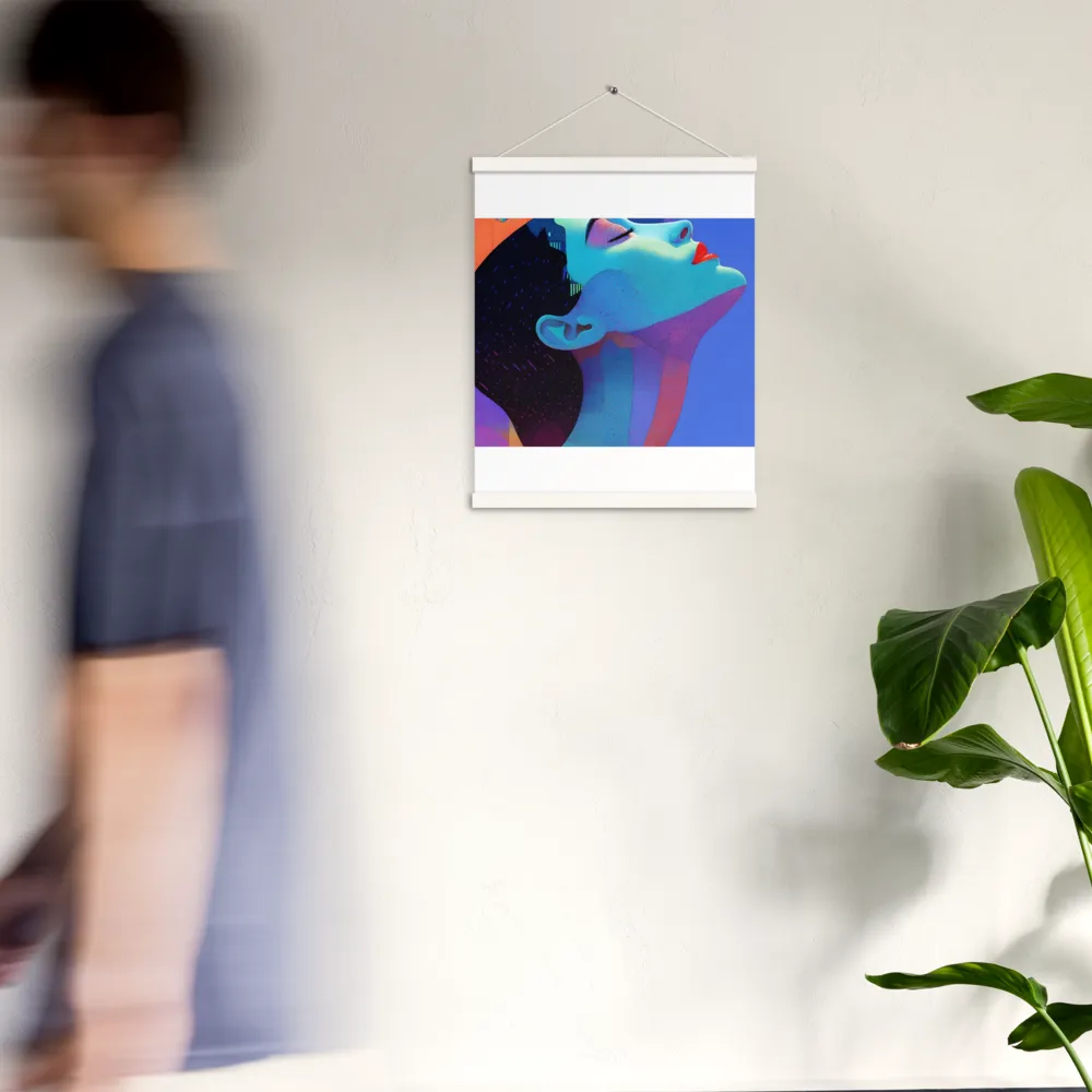Ethereal Reverie | Poster With White Wood Hanger | 16″×20″