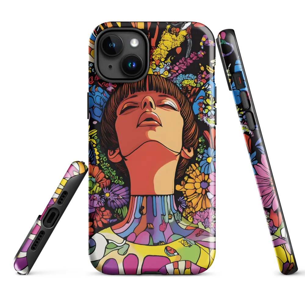Vibrant Ecstasy: A Psychedelic Portrait