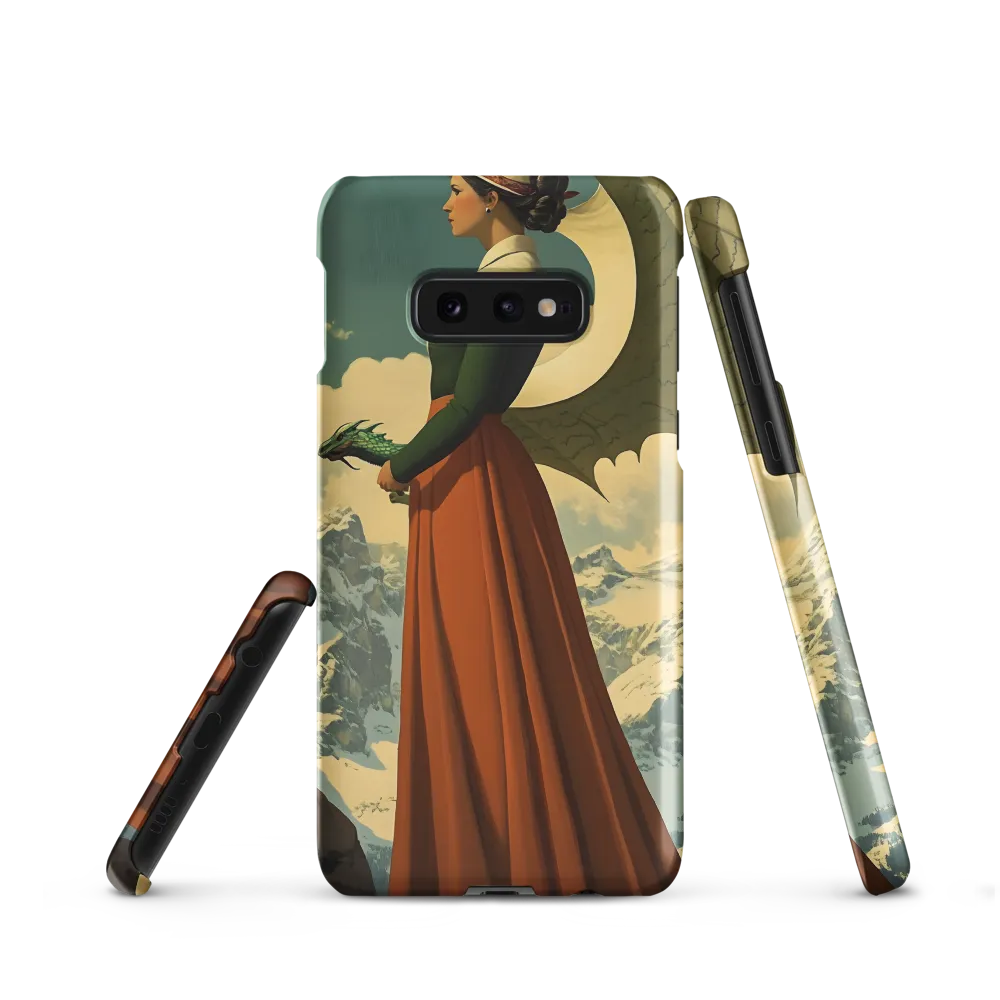 Mystic Harmony: The Dragon Keeper | Phone Case |  S10e | Snap Case | Matte
