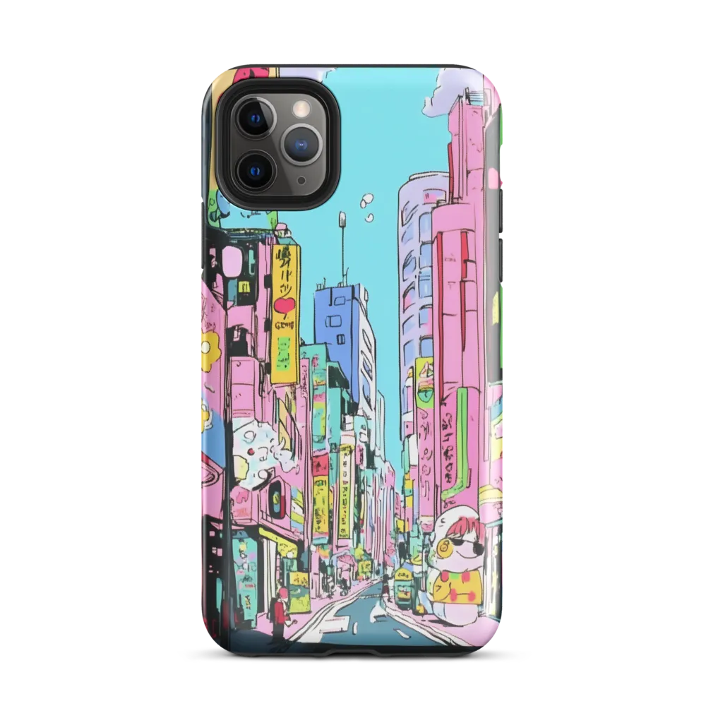 Whimsical Cityscape | Phone Case |  11 Pro Max | Tough Case | Glossy