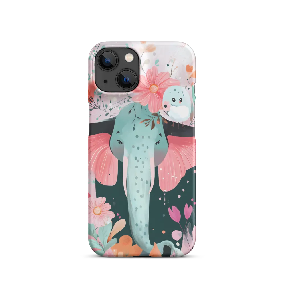 Whimsical Elephant in Bloom