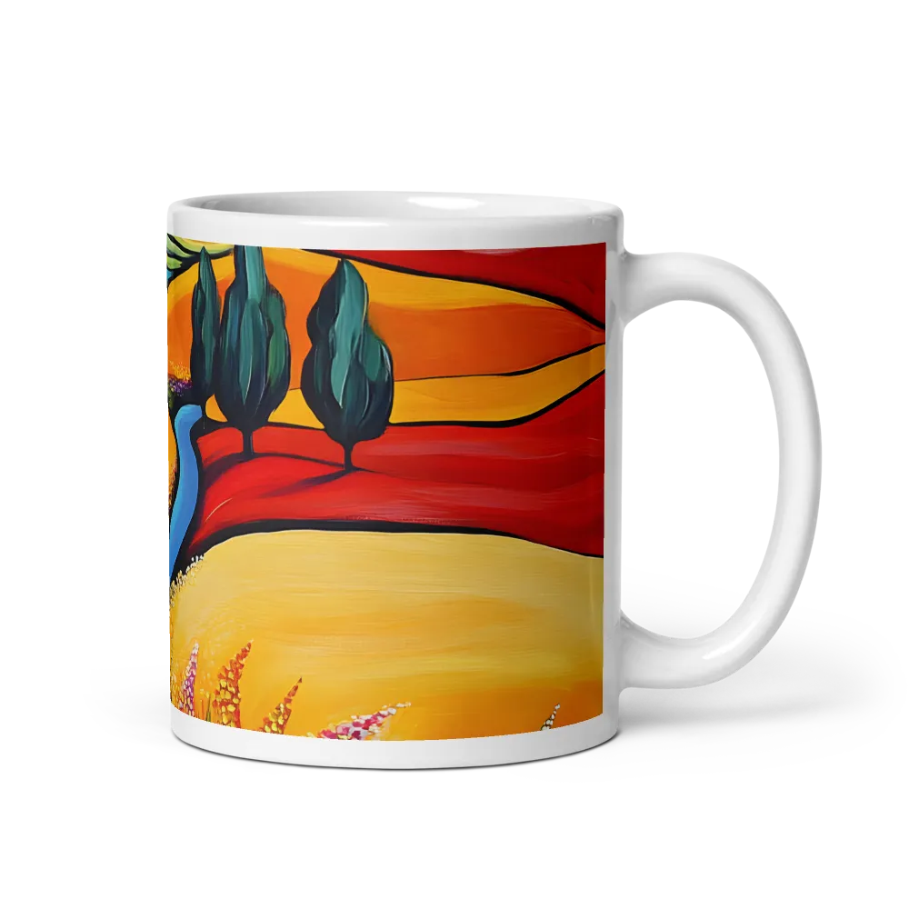 Harmony of Colors in Nature | Mug with White inside | 11 oz