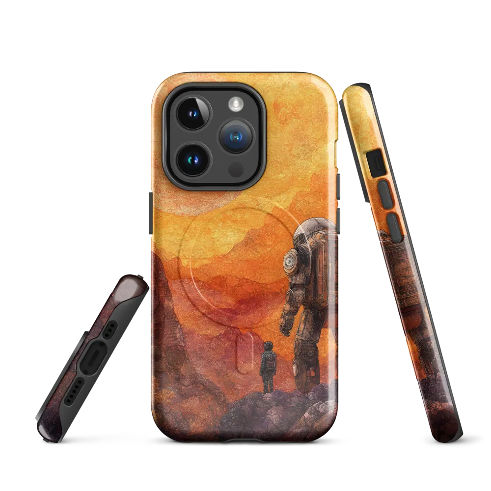 Gazing into the Unknown | Phone Case |  14 Pro | MagSafe® Tough Case | Glossy
