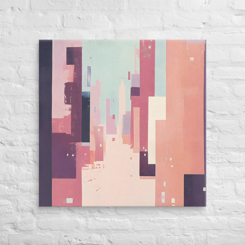 Tranquil Cityscape | Canvas | 32″×32″