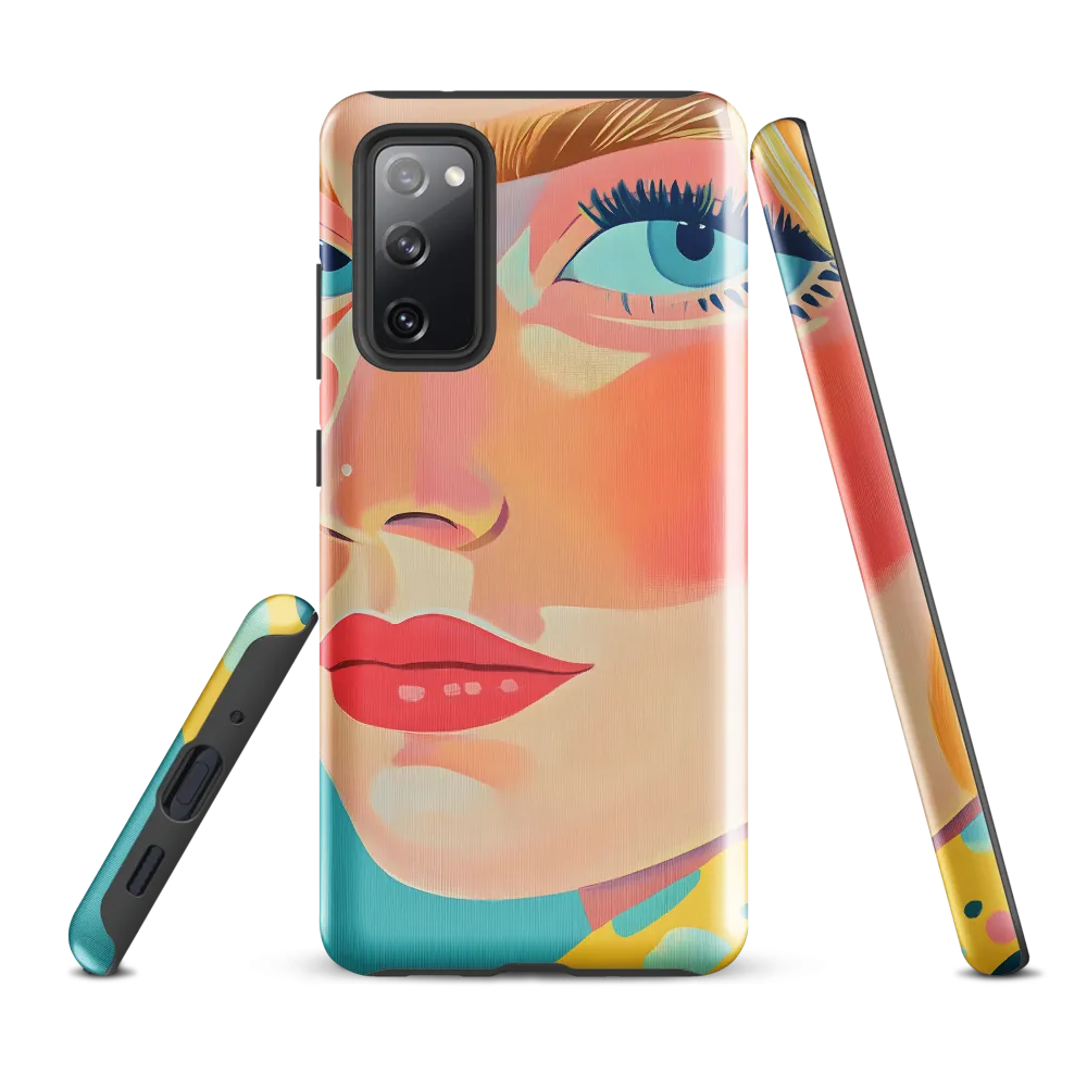 Vibrant Elegance: A Pop Art Portrait