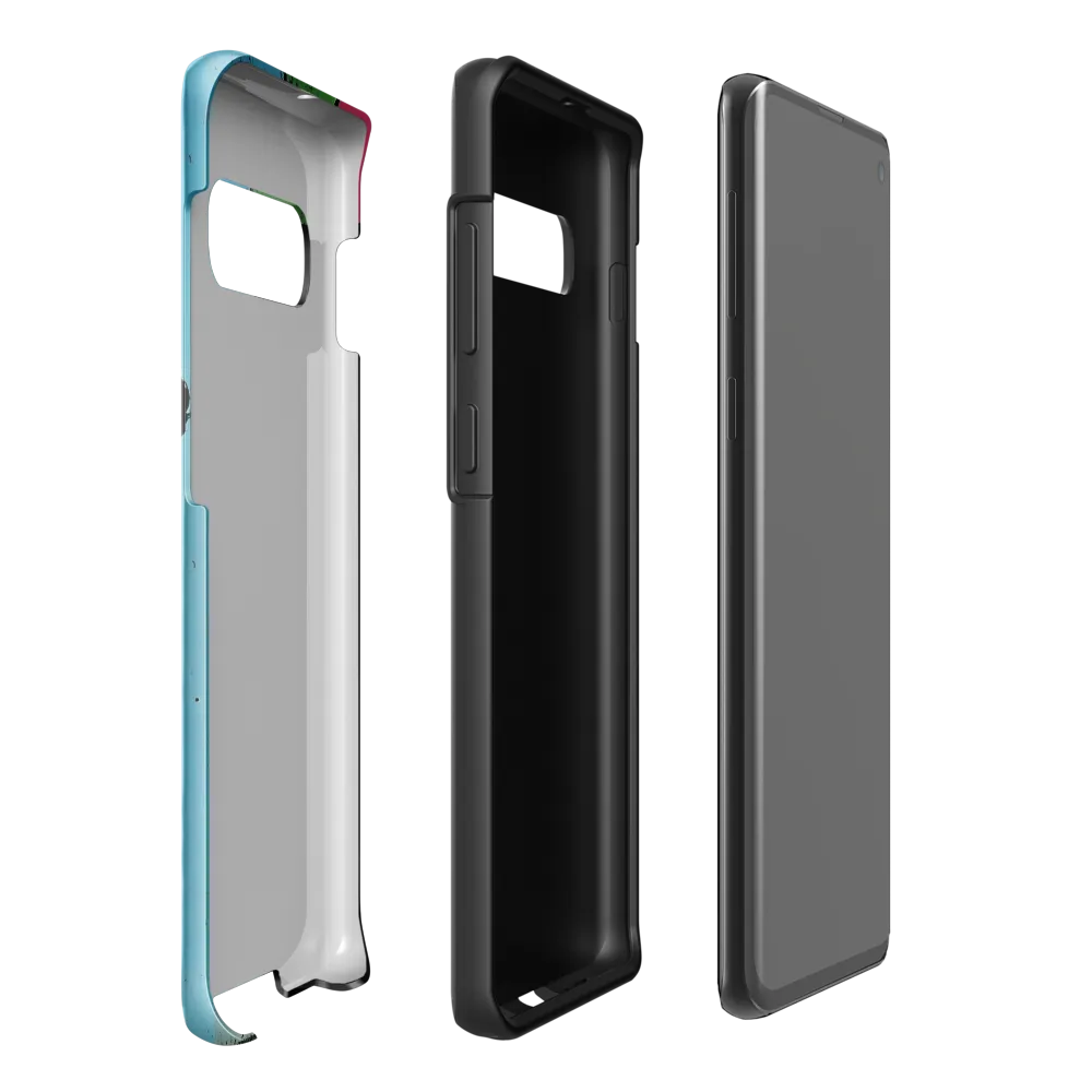 Echoes of Urban Contemplation | Phone Case |  S10 Plus | Tough Case | Glossy