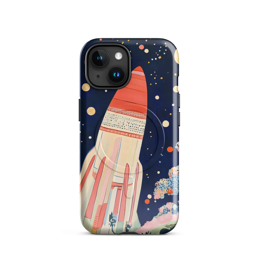 Cosmic Dreams: The Rocket's Journey