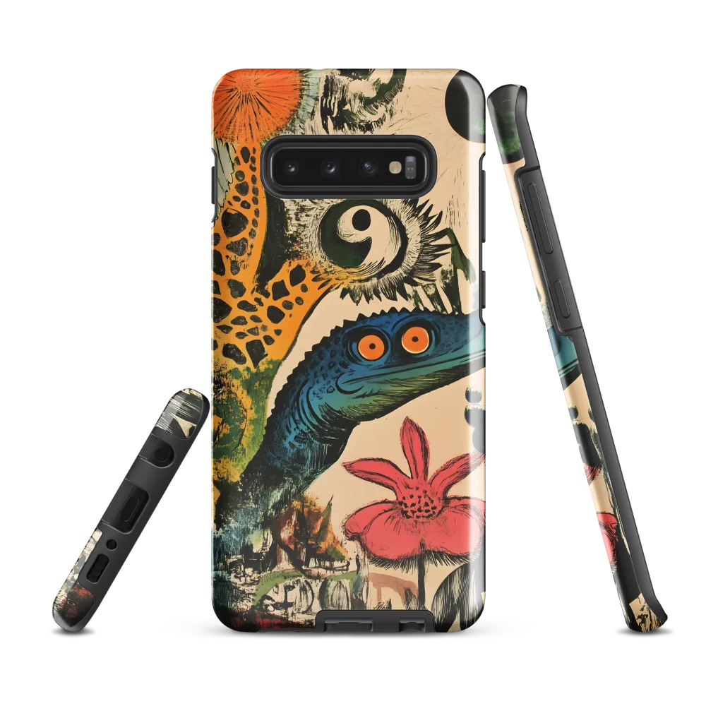 Whimsical Creature Encounter | Phone Case |  S10 Plus | Tough Case | Glossy