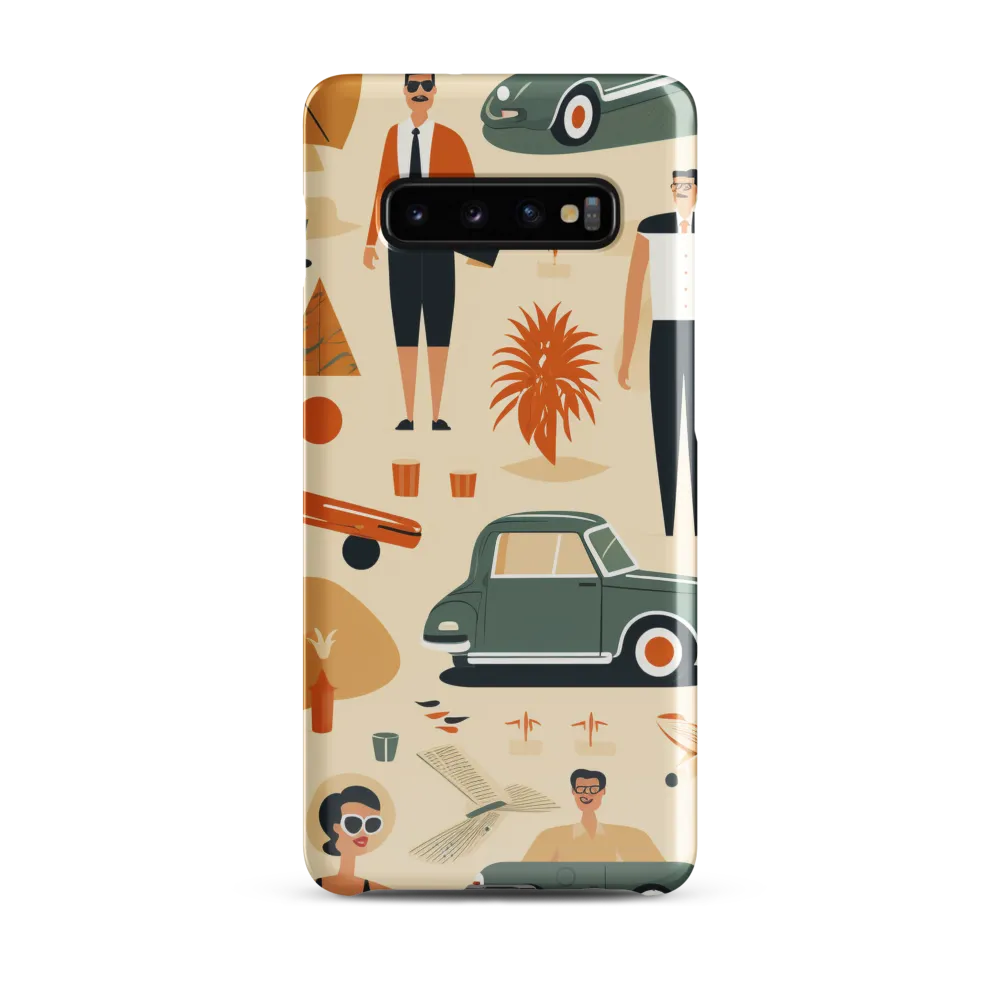 Retro Playfulness | Phone Case |  S10 Plus | Snap Case | Glossy