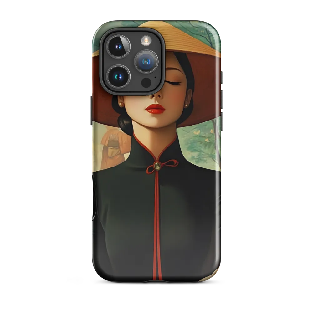 Elegance in Tranquility | Phone Case |  16 Pro Max | Tough Case | Glossy