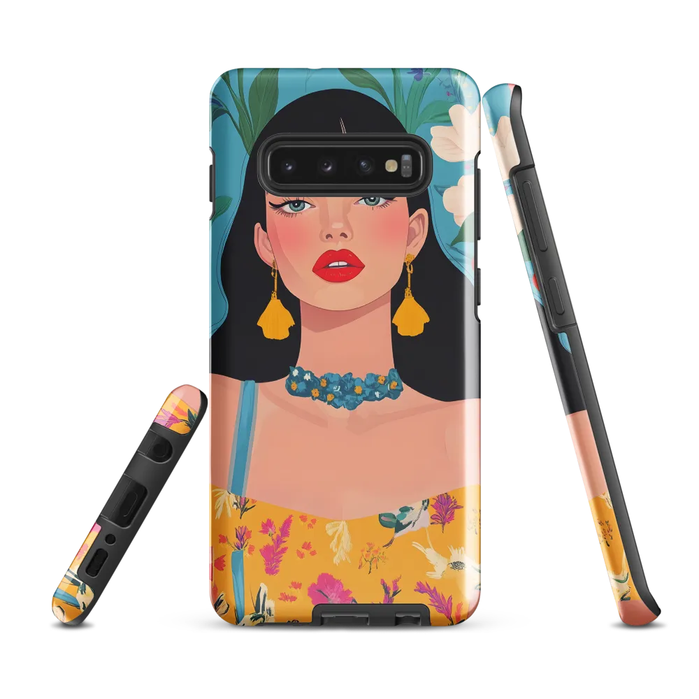 Blooming Confidence | Phone Case |  S10 Plus | Tough Case | Glossy