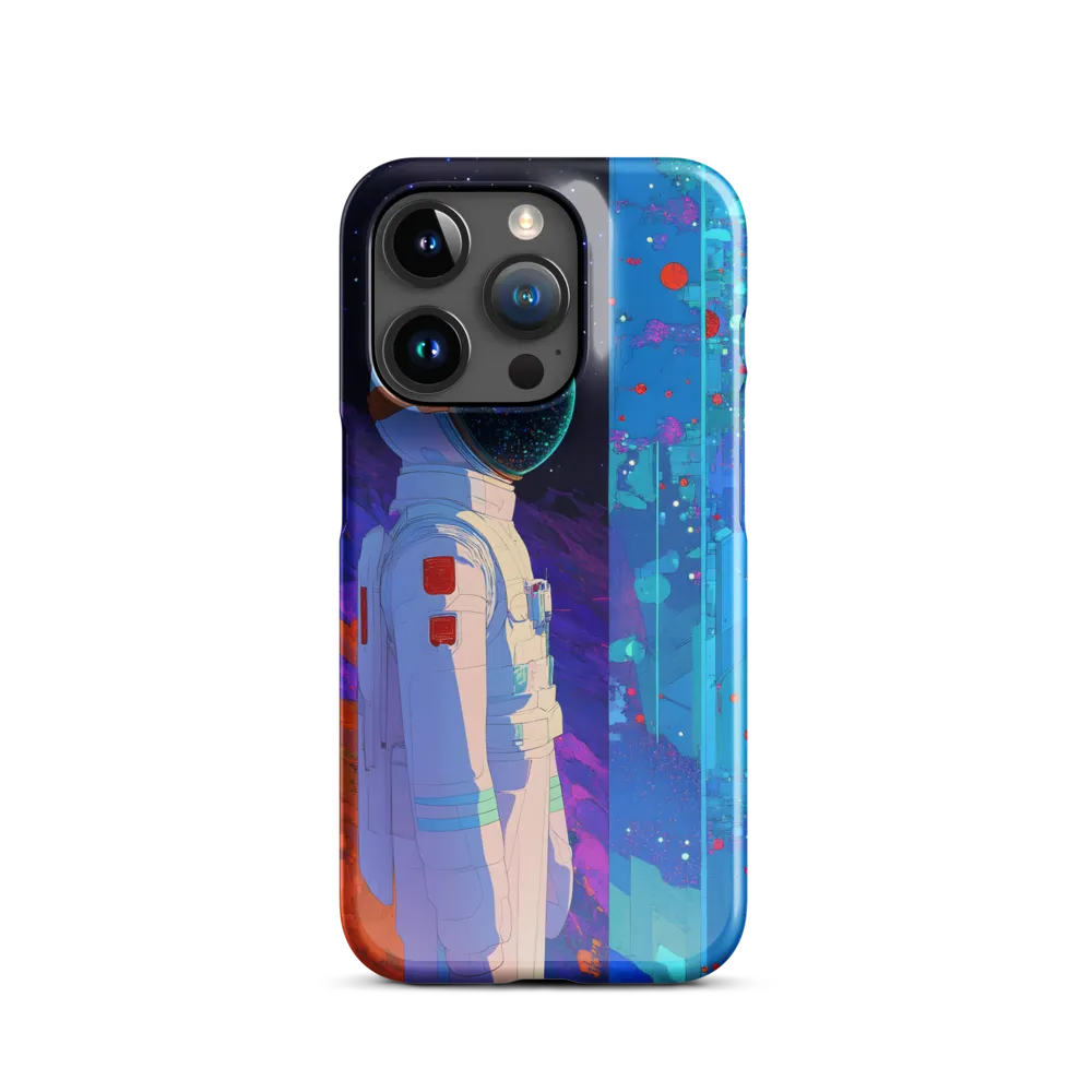 Cosmic Exploration: The Astronaut's Journey | Phone Case |  15 Pro | Snap Case | Glossy