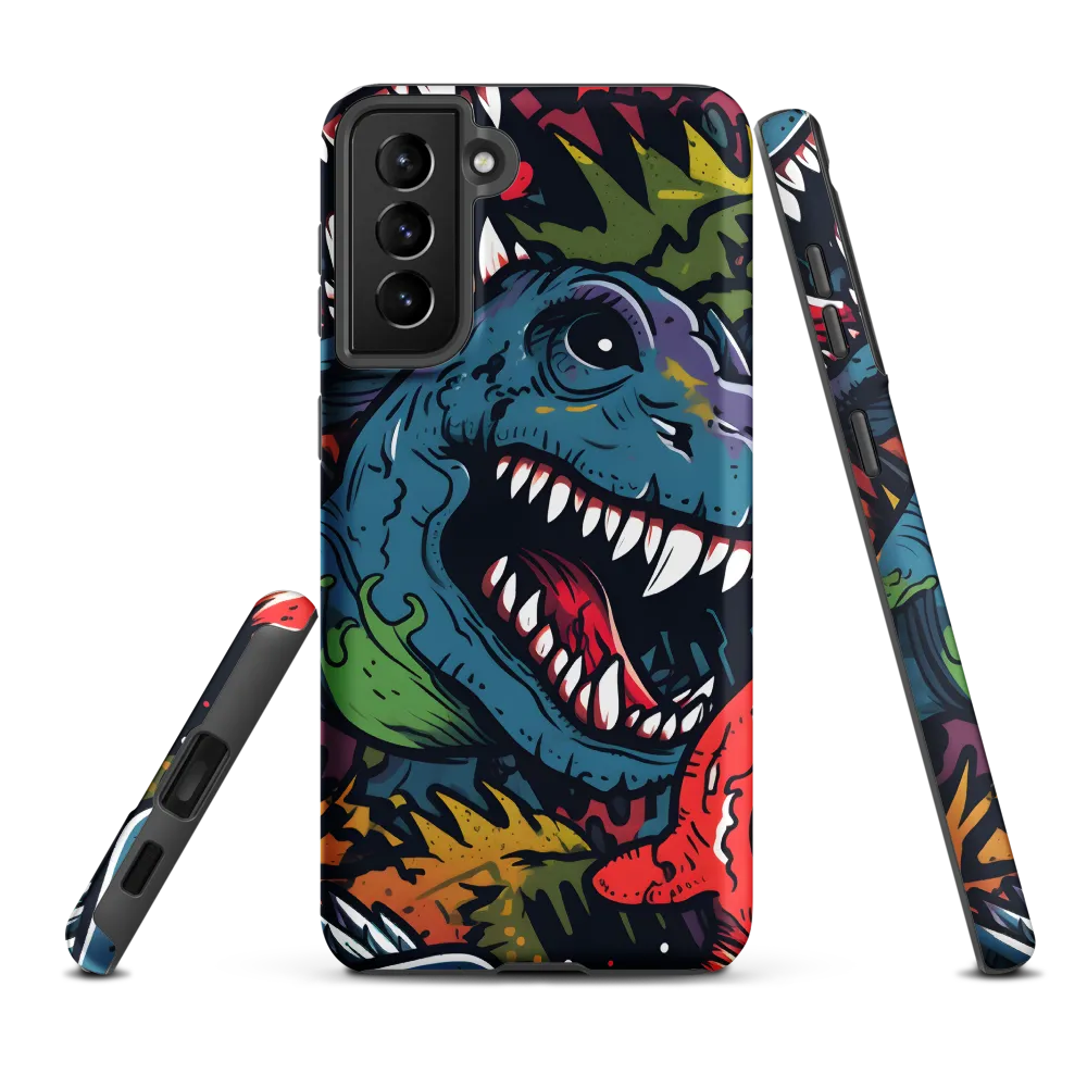 Dino Mania: A Colorful Frenzy