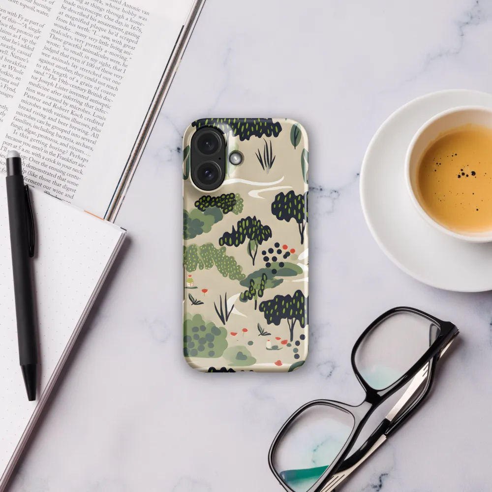 Harmony in Nature: A Whimsical Tapestry | Phone Case