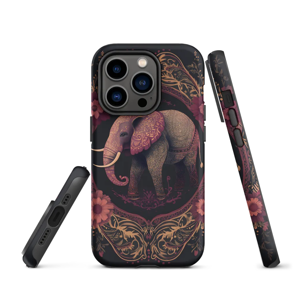 Regal Reverie: The Ornate Elephant