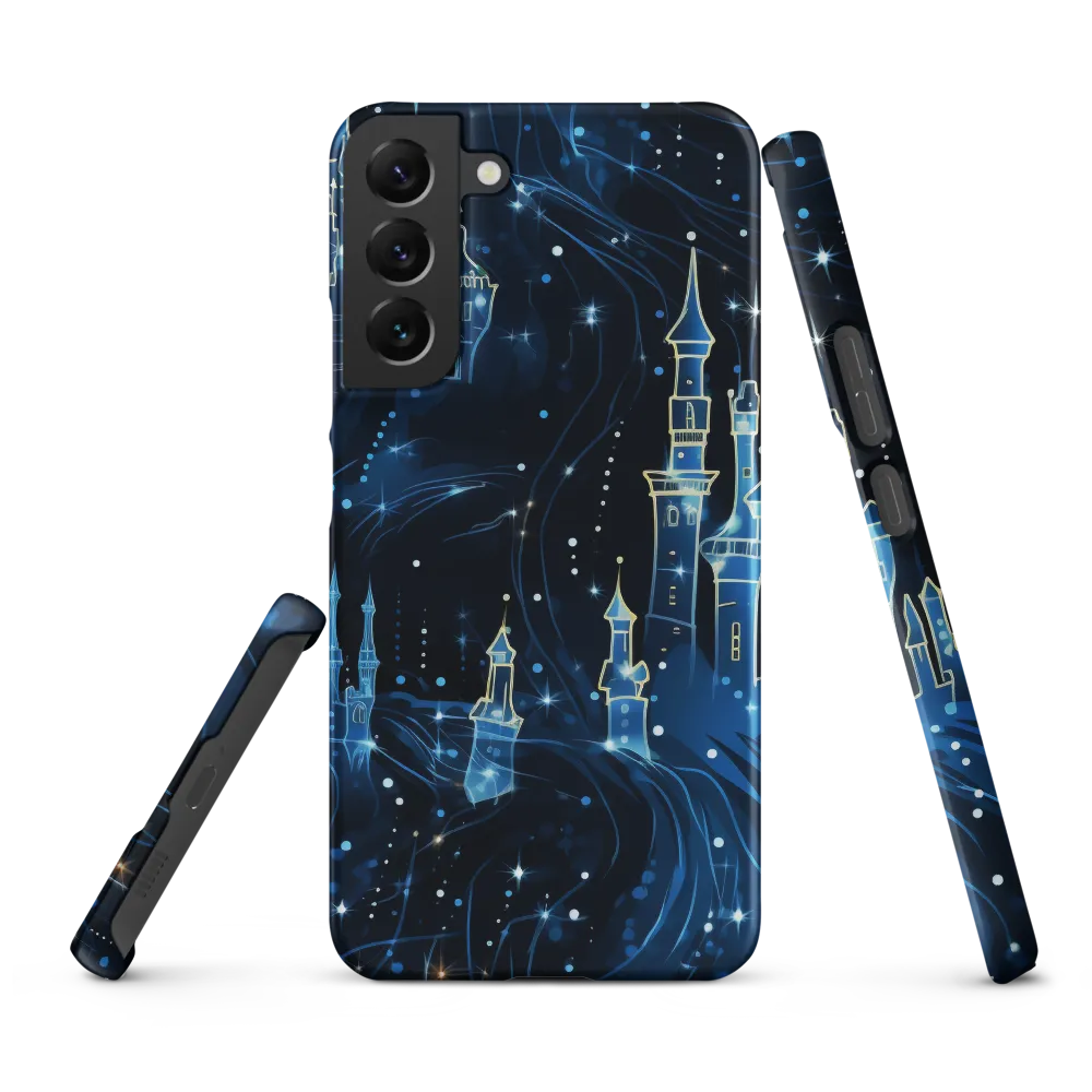 Dreamy Castles in a Starry Sky | Phone Case |  S22 Plus | Snap Case | Matte