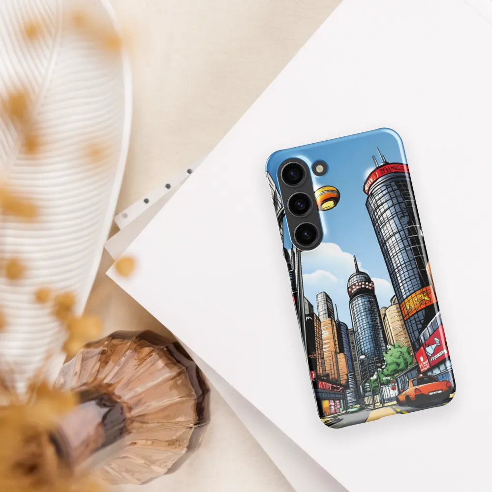 Urban Pulse: A Comic Cityscape