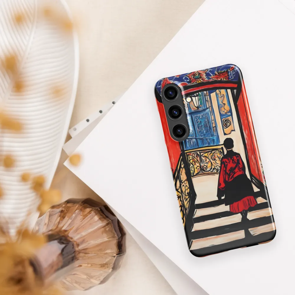 Walking Through Memories | Phone Case |  S24 Plus | Snap Case | Glossy