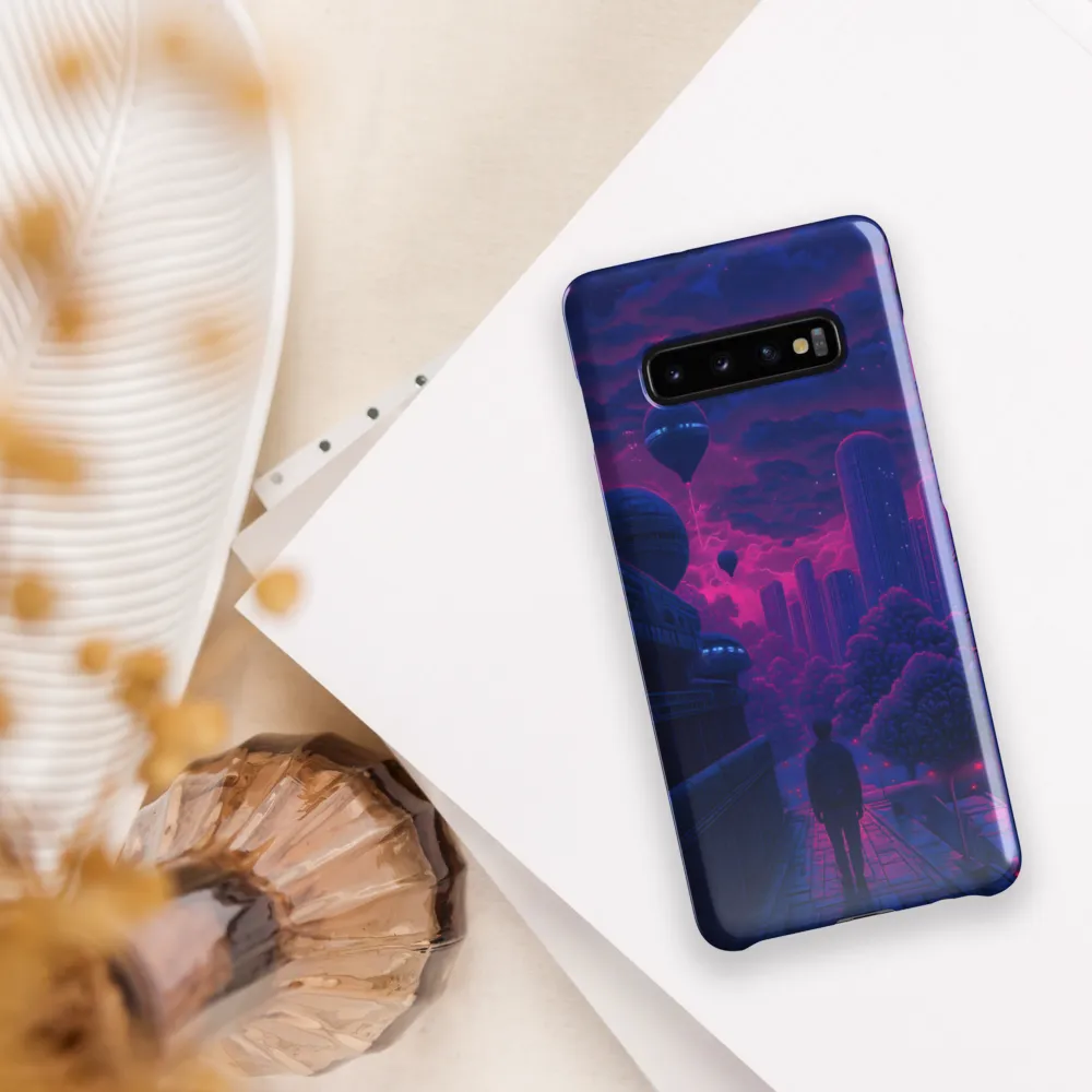 Lost in a Technological Dreamscape | Phone Case |  S10 Plus | Snap Case | Glossy