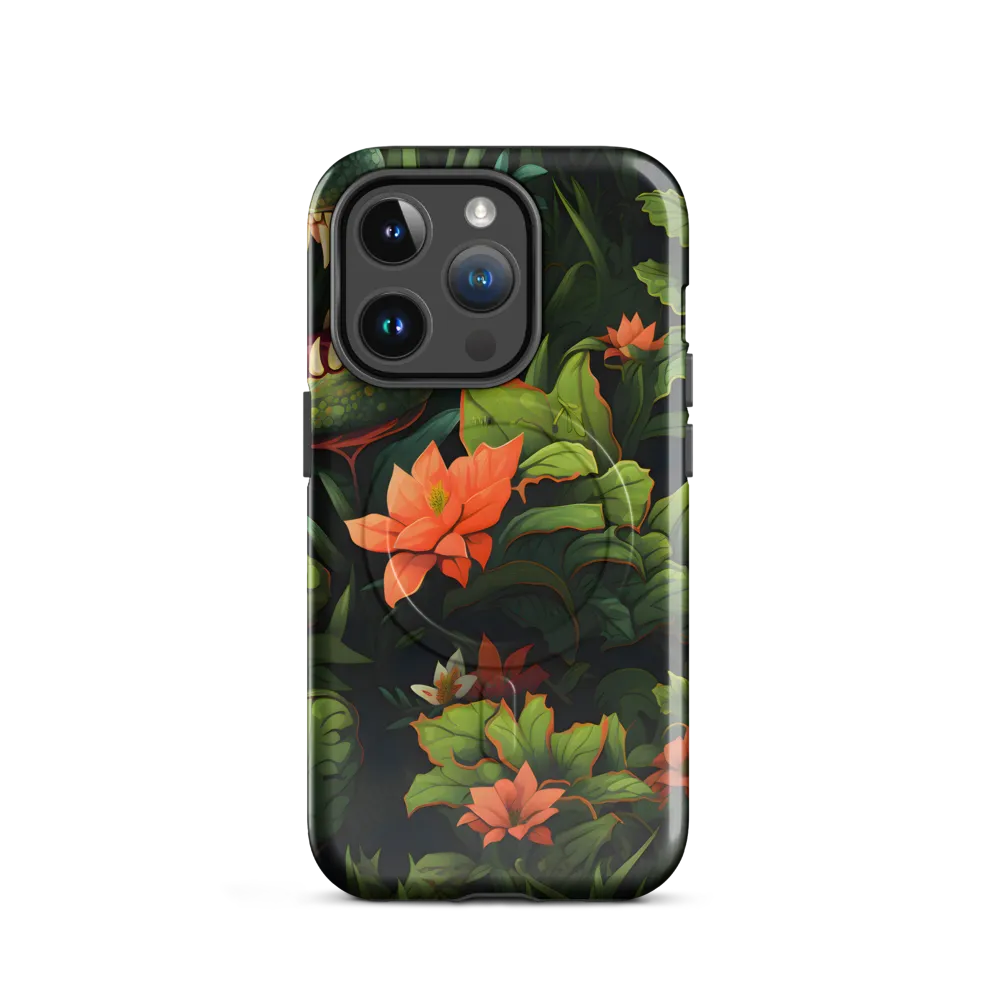 Into the Lush Unknown | Phone Case |  14 Pro | MagSafe® Tough Case | Glossy