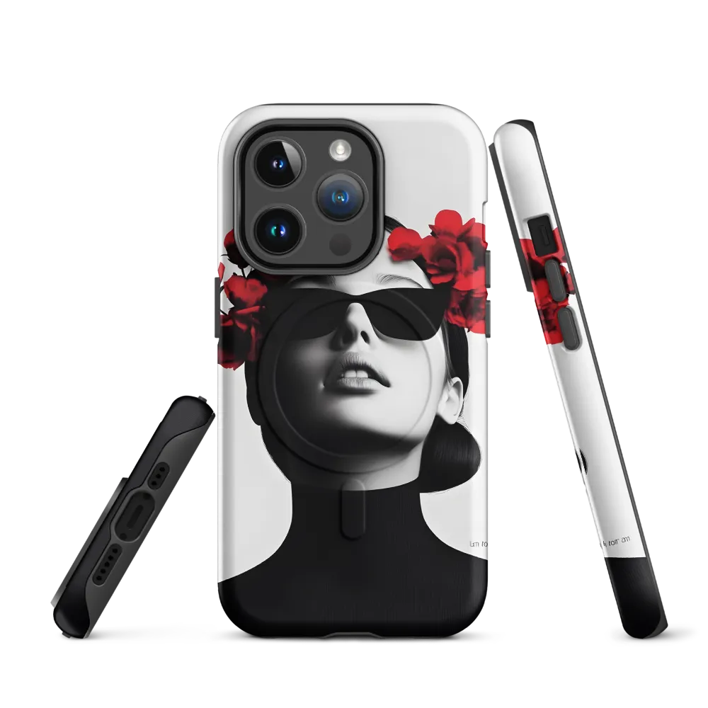 Blooming Elegance | Phone Case |  14 Pro | MagSafe® Tough Case | Matte
