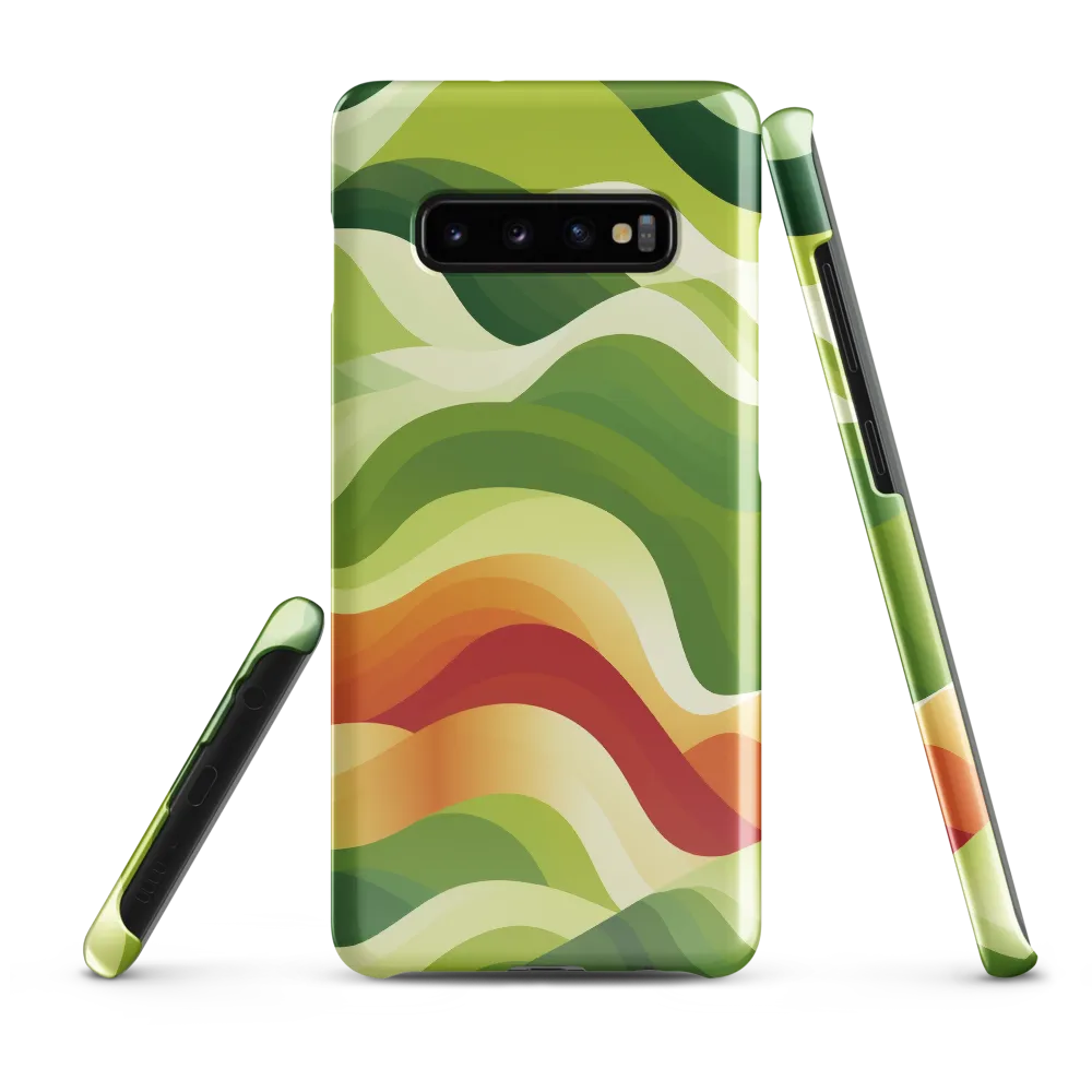 Waves of Nature | Phone Case |  S10 Plus | Snap Case | Glossy