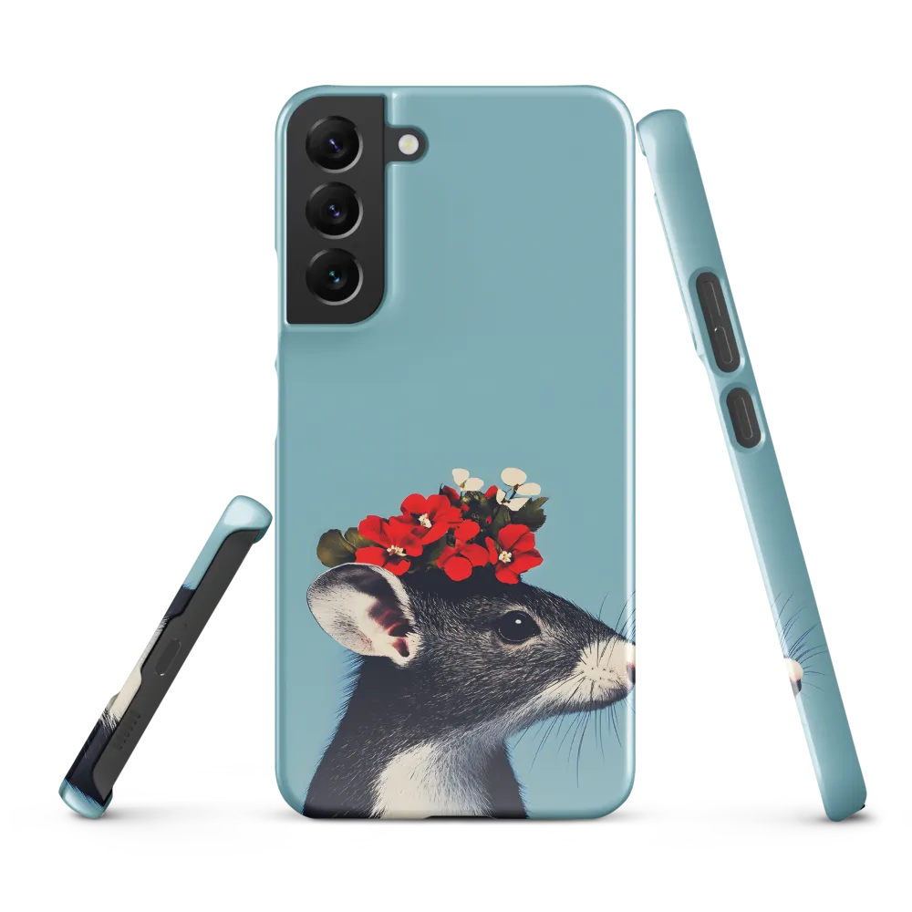 Whimsical Flora: A Mouse's Floral Crown
