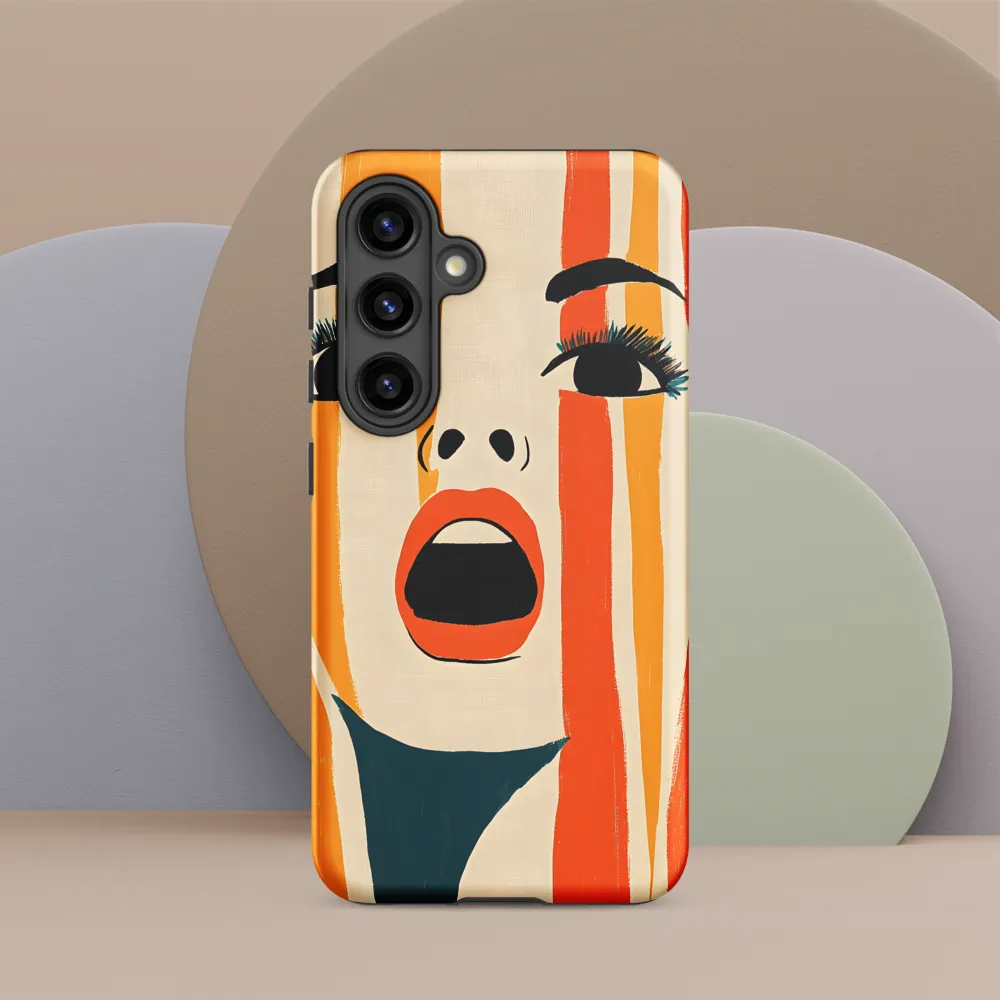 Vivid Expression | Phone Case |  S24 | Tough Case | Matte