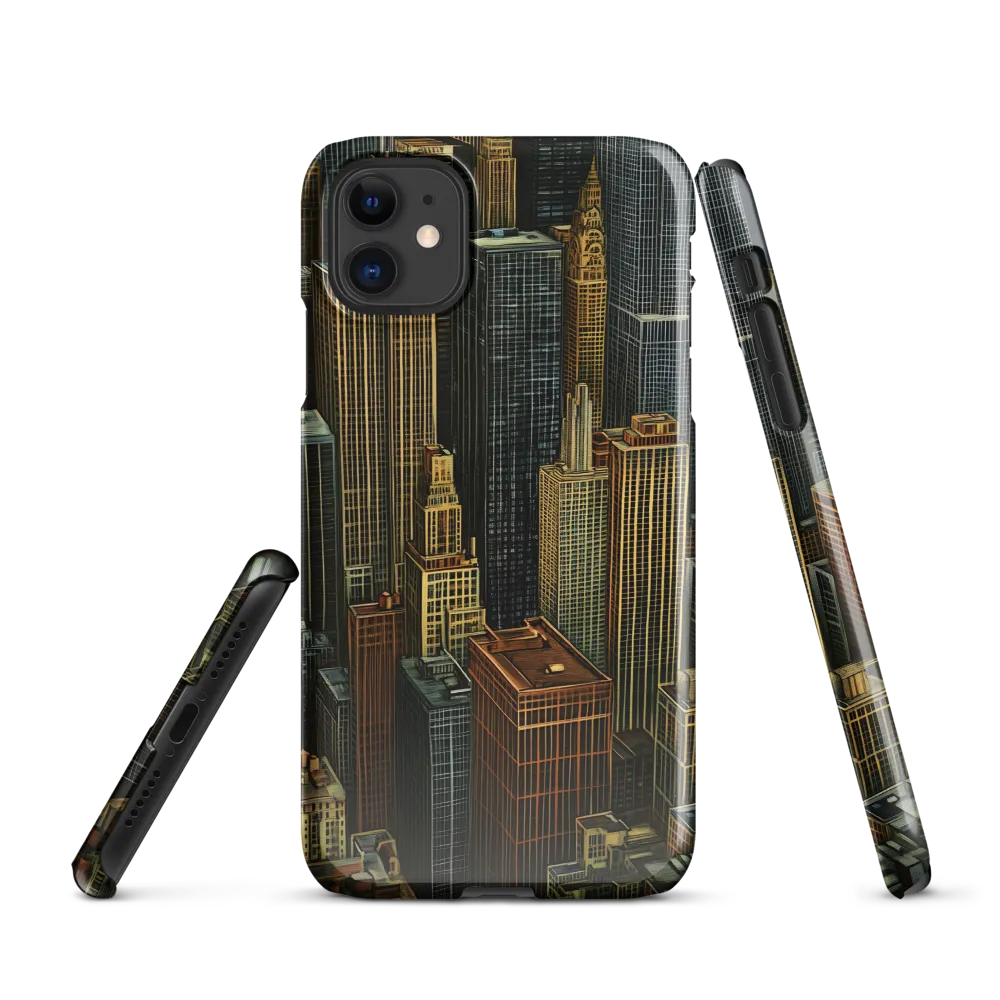 Urban Elegance: A Golden Cityscape