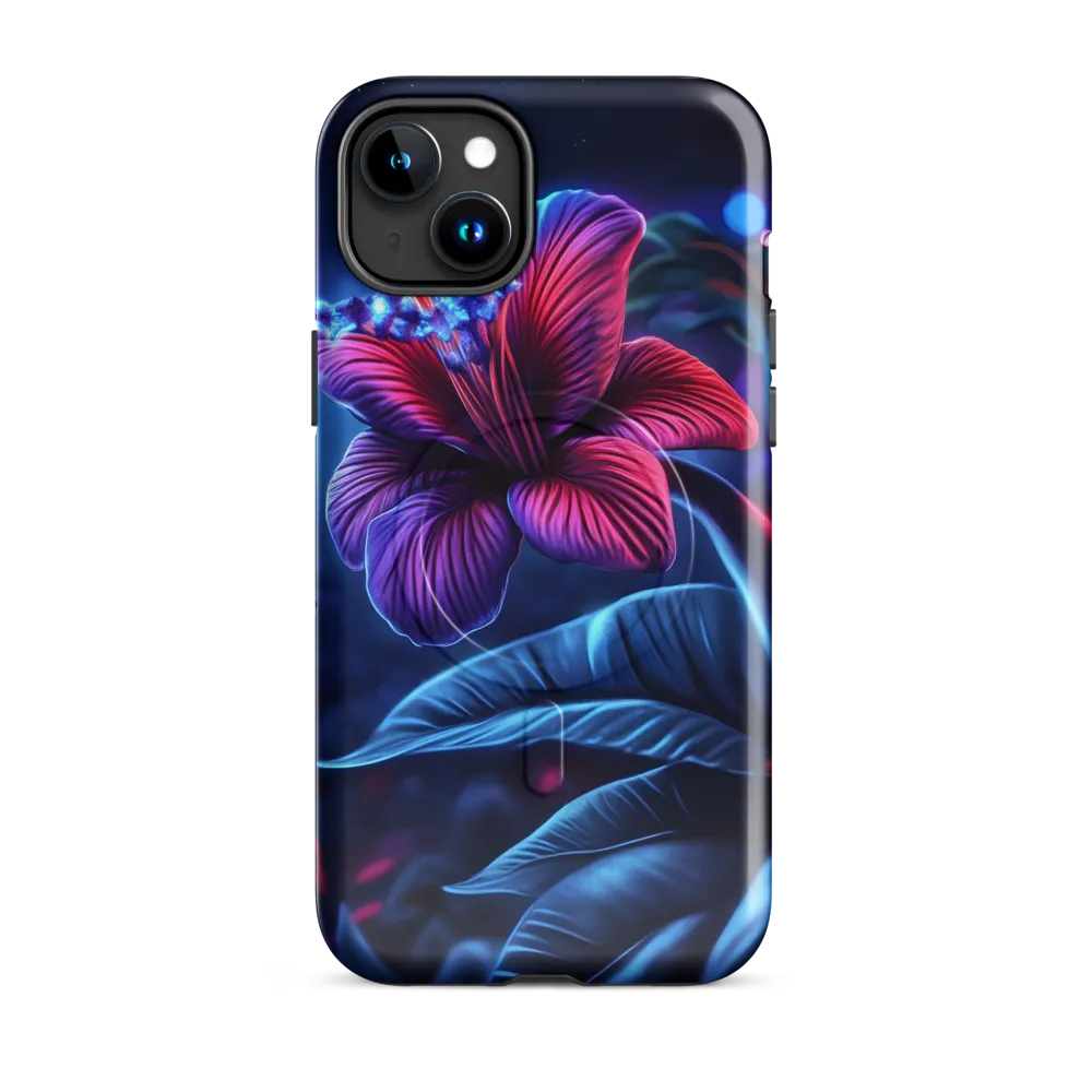 Illuminated Serenity: The Surreal Blossom