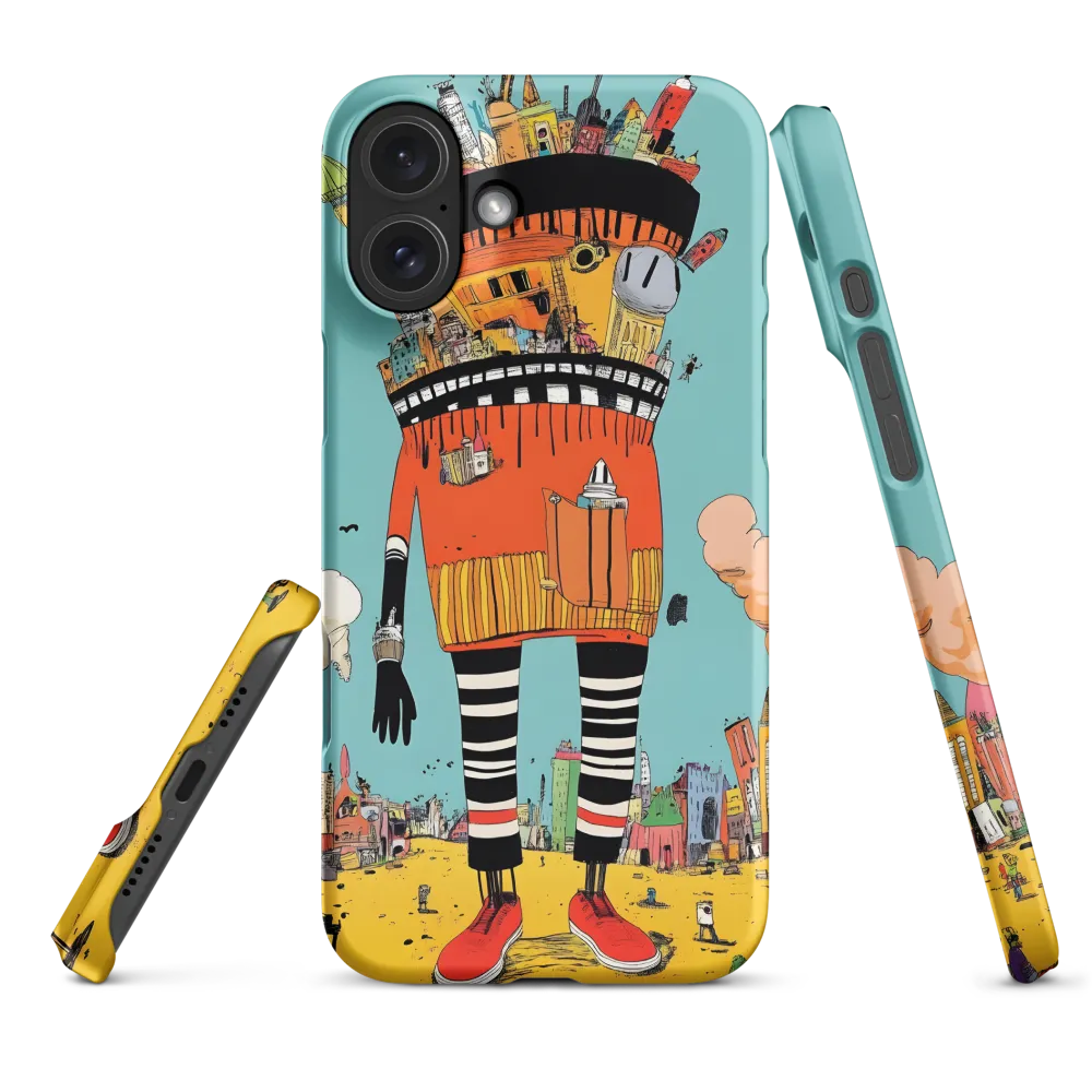 Urban Fantasia: A Whimsical Encounter | Phone Case |  16 Plus | Snap Case | Matte