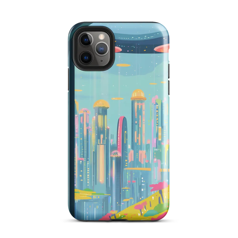 Whispers of a Futuristic Dream | Phone Case |  11 Pro Max | Tough Case | Glossy